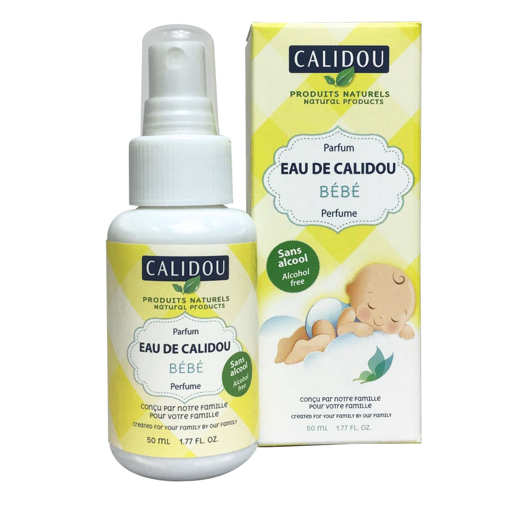 Calidou® Eau de Calidou (sans alcool) - Bébé (50 ml)