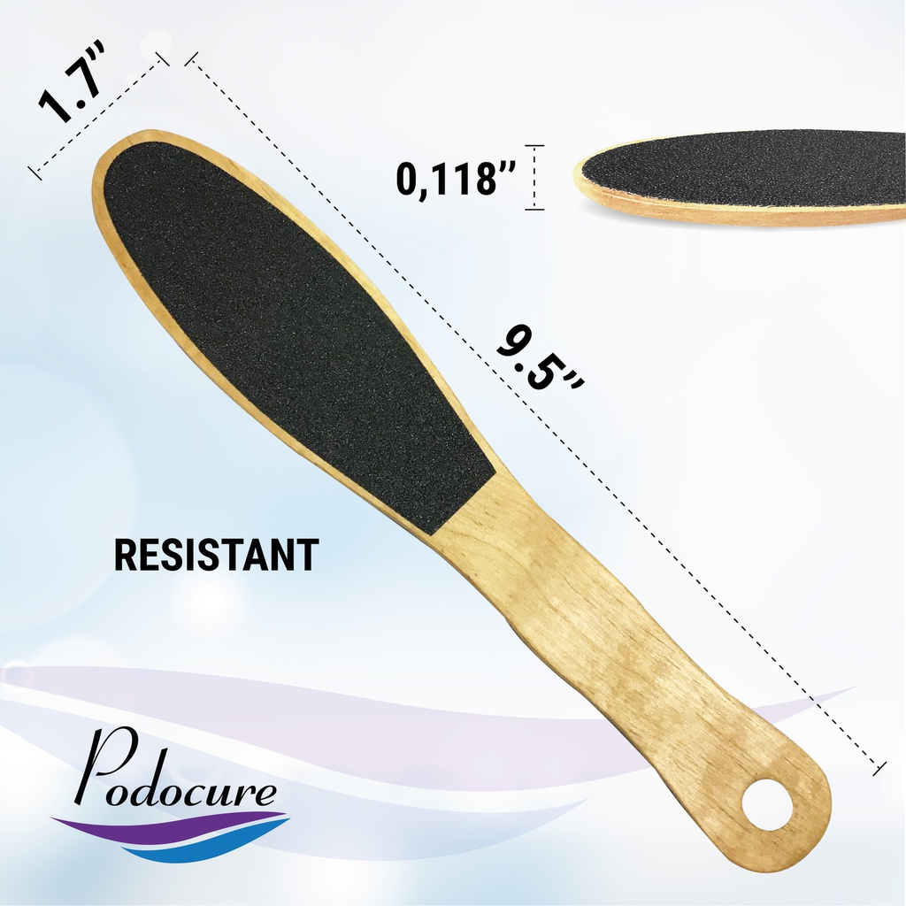 Lime emeri/manche bois