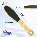 Lime emeri/manche bois