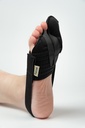 FIXTOE QX - Stabilisateur Post-Chirurgical pour Hallux Valgus & autres - Taille Unique - Noir