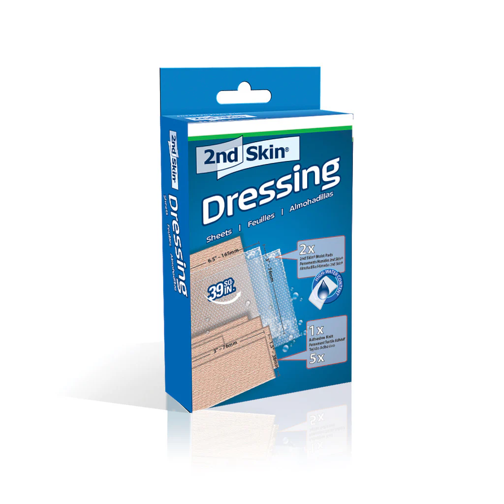 Spenco 2e peau - Dressing Kit 3" x 6 1/2" (2 feuilles)