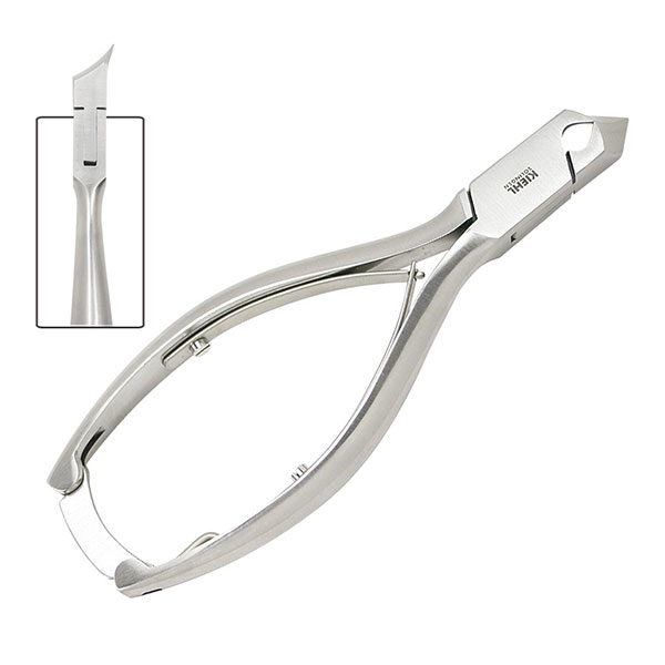 KIEHL® Pince à ongles à double ressort - mors obliques simples