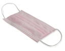 AMD Ritmed® Distech™ Masques de style à plis avec attaches auriculaire (50) Rose