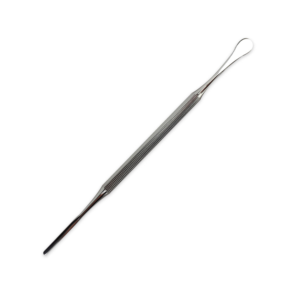 MILTEX® Spatule et Packer (6 pouces) spatule ovale 7 mm de large, fouloir 2 x 25 mm