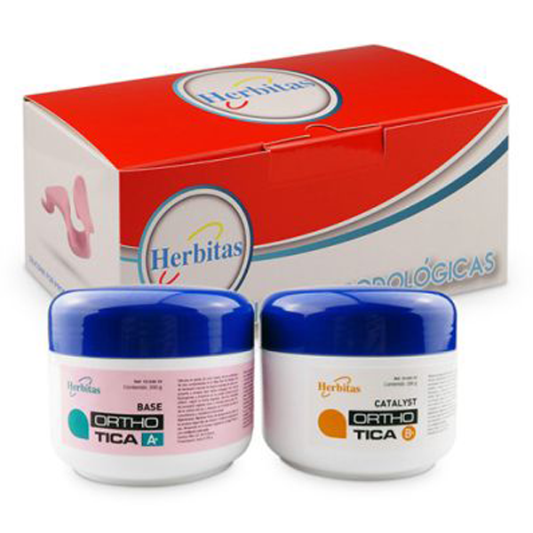 HERBITAS® Orthotic A+B Silicone Mini Kit - Hardness Shore : 35-36 Sicasil 200gr+200gr