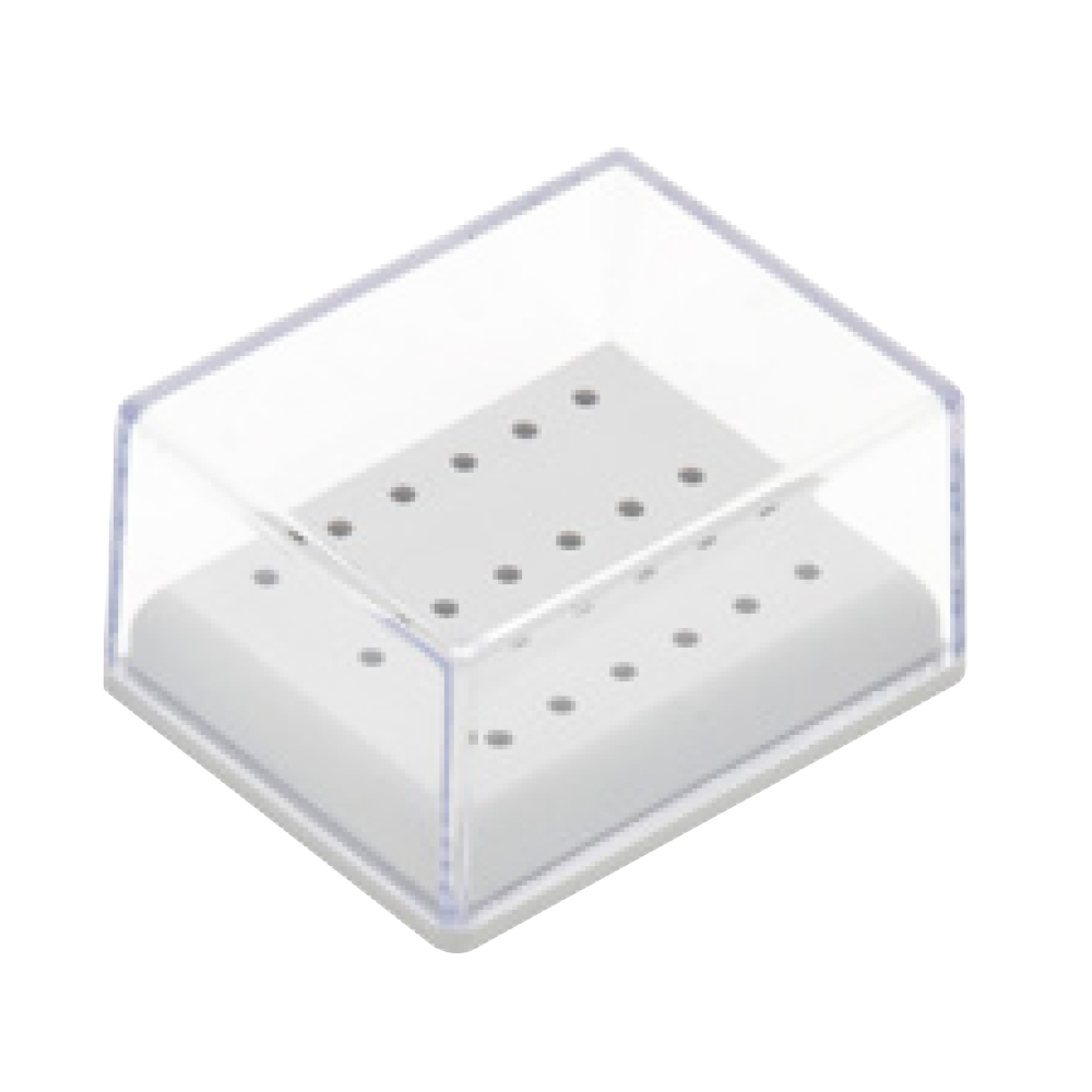LARIDENT® Plastic bur holders (18 holes) Autoclavable Base only - High Lid