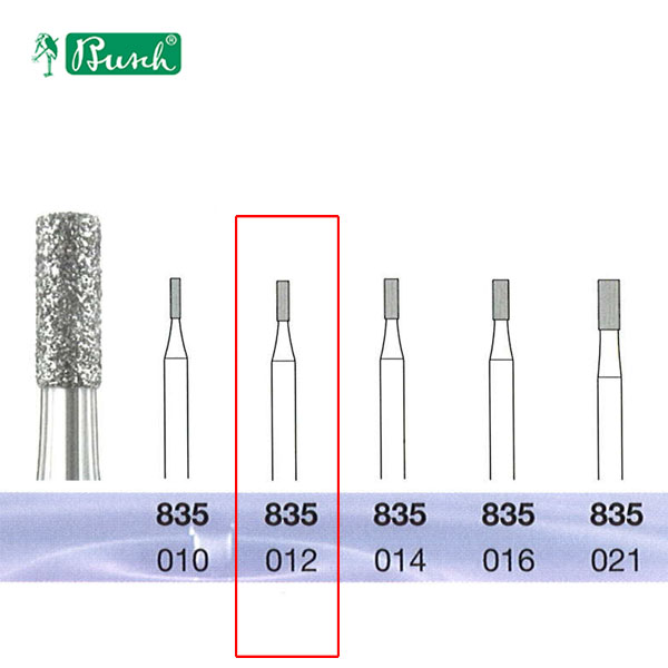 [2835012] BUSCH® Fraise en diamant - Grain moyen