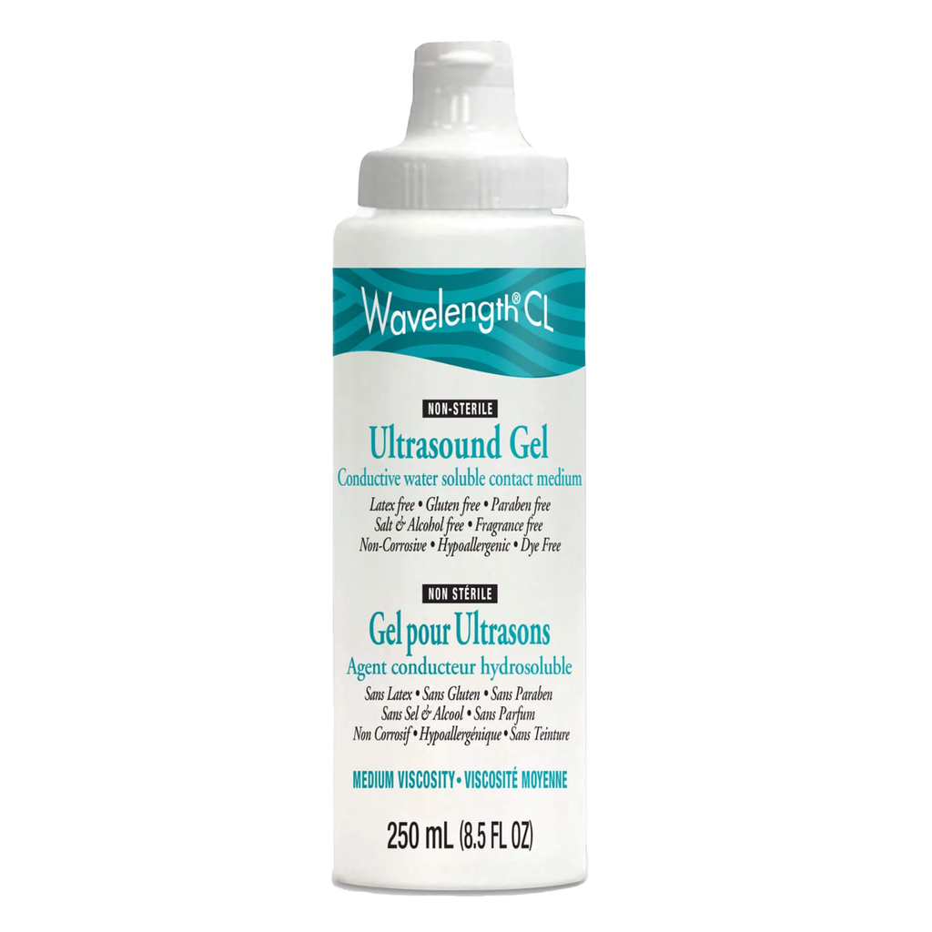 [80207] MASTER WAVELENGTH® Gel pour Ultrasons tout usage Clair 250 ml