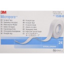 3M® Micropore™ Ruban chirurgical adhésif - Sparadrap (24) 1/2 pouces x 10 verges