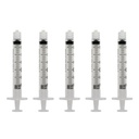 [309657-5] BD® Syringe without needle 3 cc (5 Units)