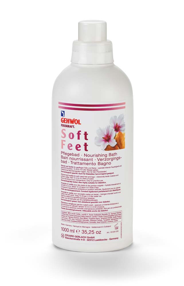 GEHWOL® FUSSKRAFT® Soft Feet Nourishing bath 1000 ml