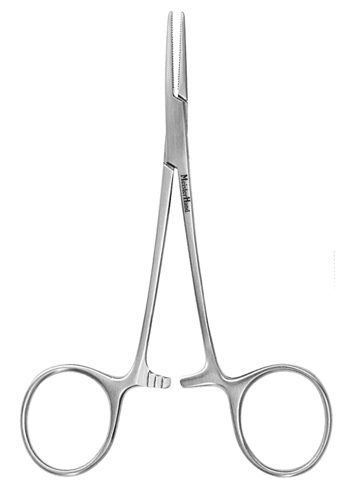 [140-7-8] MILTEX® MH Pince hémostatique Premium Halsted droite - Extra fine - 5 pouces