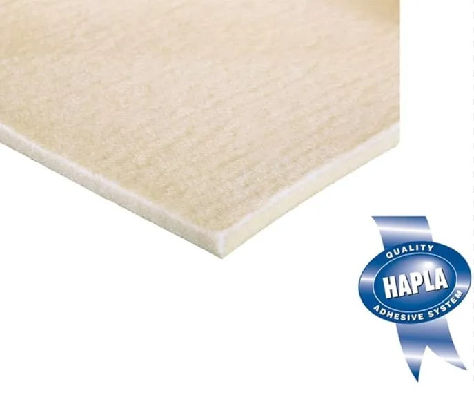 HAPLA® Mixture Felt - Feutre de podologie adhésif en fibres de laine et viscose hypoallergénique (1 feuille) 5 mm