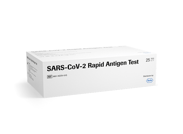 ROCHE - SARS CoV-2 - Test rapide antigène COVID-19 (Boite de 25)