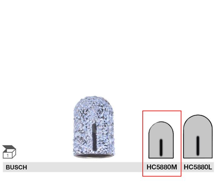 BUSCH® Cap en diamant et céramique - Super Gros Grain (HybridCap)