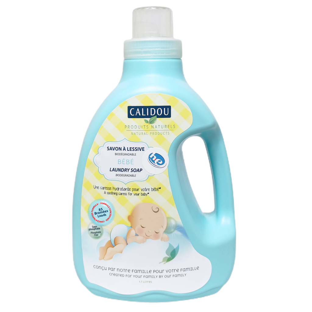 Calidou® Savon à lessive concentré Biodégradable - Bébé (1.7 L)