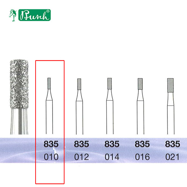 [2835010] BUSCH® Fraise en diamant - Grain moyen