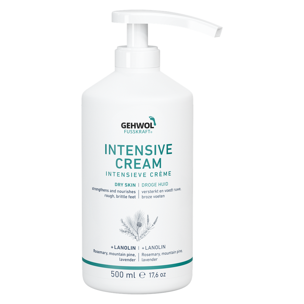 GEHWOL® FUSSKRAFT® (Bleu) Crème intense (avec pompe) 500ml