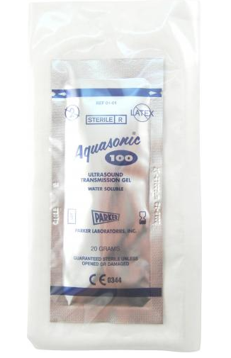 AQUASONIC ULTRASON GEL 20g P45 FOILPAC STERILE (Boxes of 48)