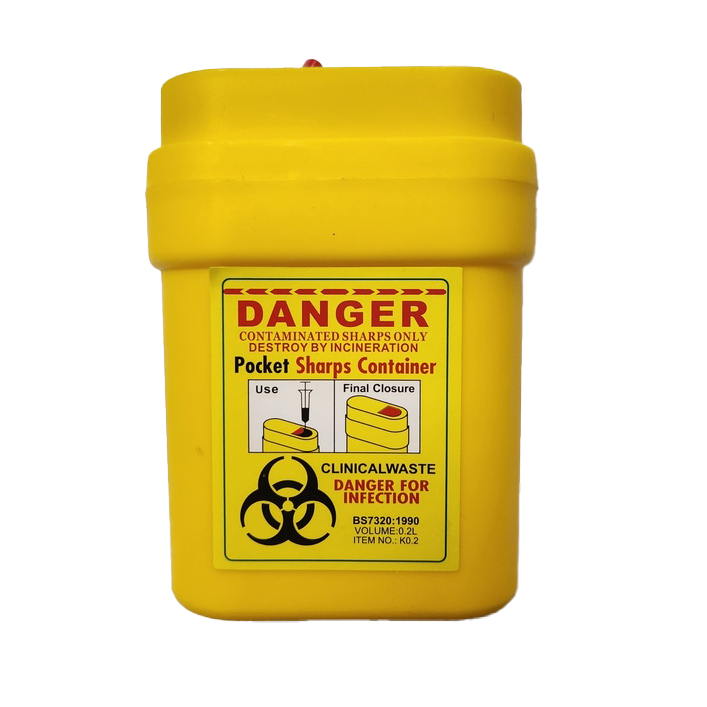 ALMEDIC® Sharps Container - 0.2L