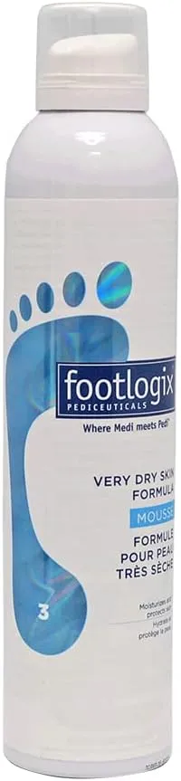 FOOTLOGIX® #3 Formule Peau très sèche (en mousse)  300ml