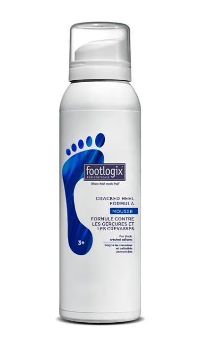 [3FCHF] FOOTLOGIX® #3+ Formule contre les gerçures et les crevasses (en mousse) 125ml