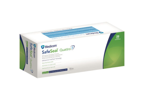MEDICOM SafeSeal Pochettes de stérilisation autoscellante 4¼ x11 (Caisses de 10)