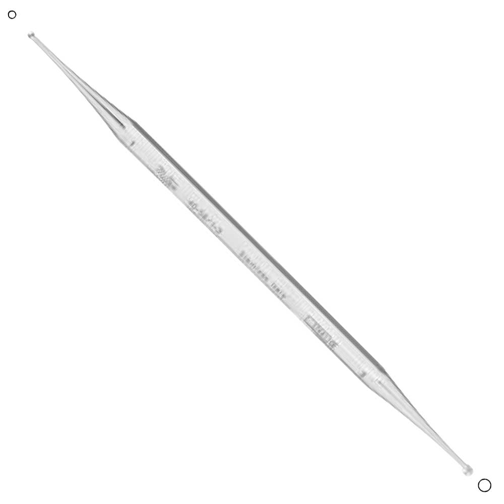 [140-58/1-3] MILTEX® Curette excavatrice double trouée (1-3 mm)