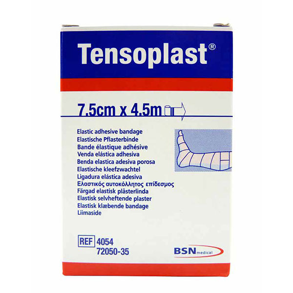 Bandage élastique adhésif Tensoplast 7.5 cm x 4.5 m