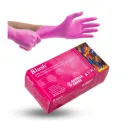 AURELIA® Blush® Gants en nitrile sans poudre - Grand (200) Rose
