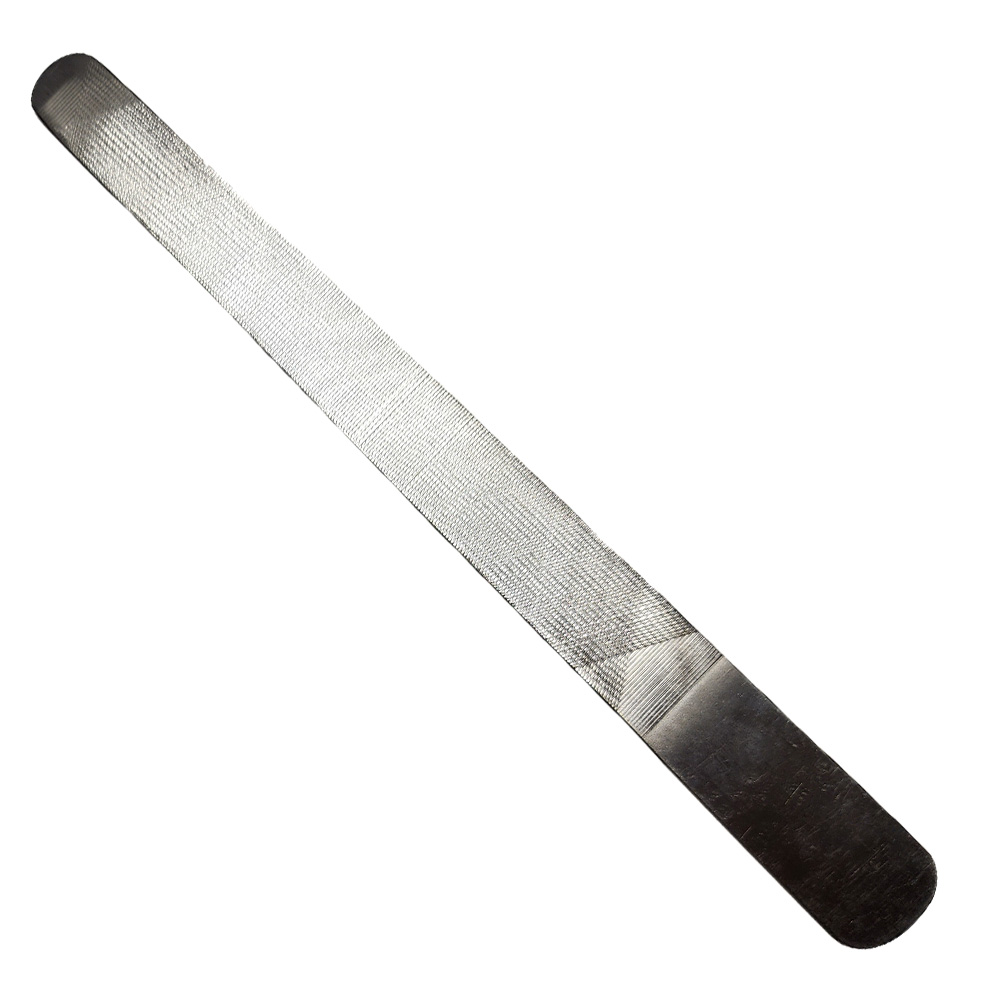[1PM7040-8K] Lime à trois crêtes et à bout arrondi 8"