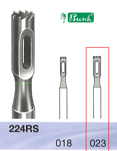 BUSCH® Stainless Steel Bur (hollow)