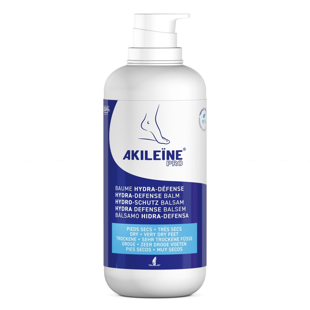 [AK-2305P] AKILÉÏNE® Baume Hydra-Défense (avec pompe) 500 ml Sans parfum