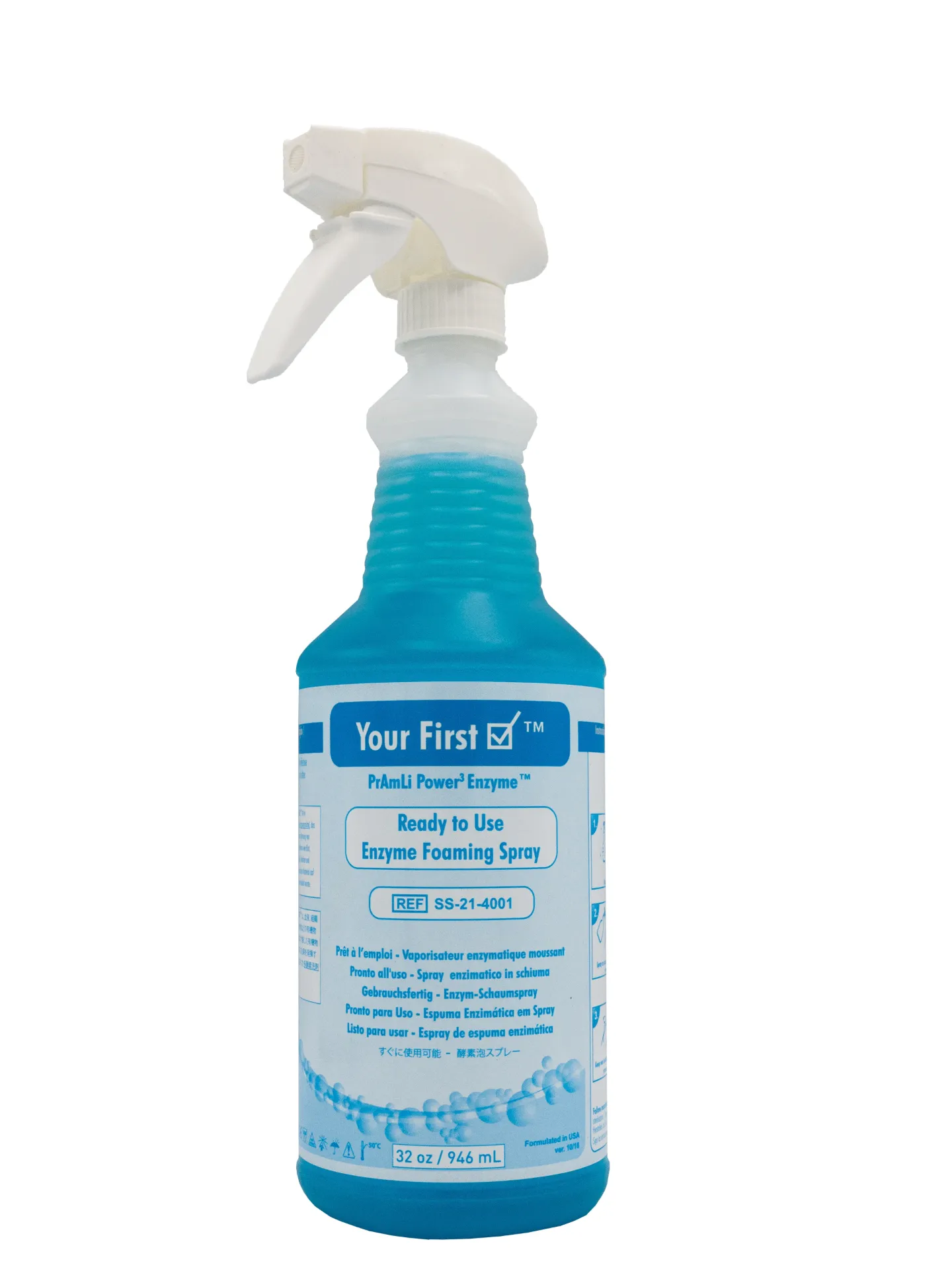 PrAmli Enzyne RTU Spray mousse haute densité 32 oz