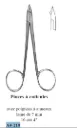 ALMEDIC®Cuticle nippers, ring handles, 7mm blade, 10cm (4")