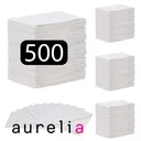 [52005-500] MASTER AURELIA® Bibs (3-ply) 2 ply of tissue & 1 ply poly (500) (White)