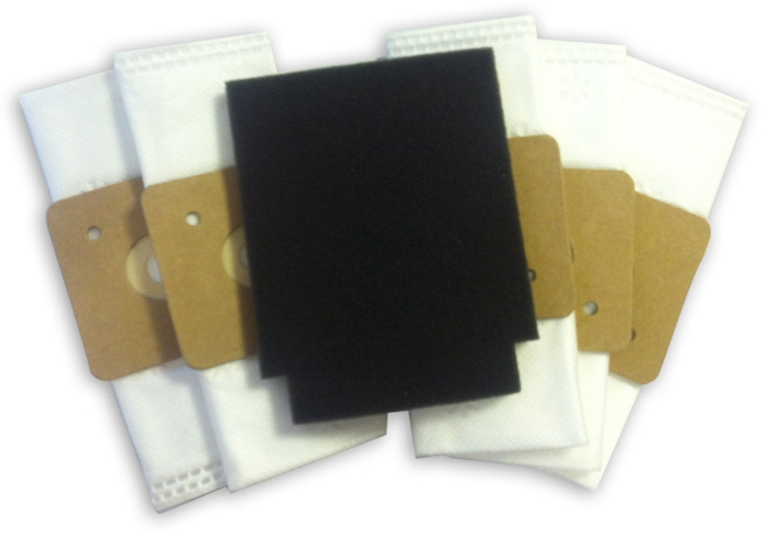 BENTLON® Vacuum bag 5 units for Model: 65080/65082