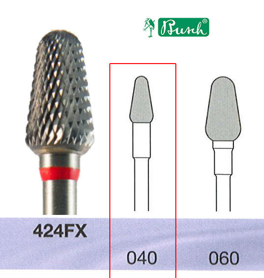 -BUSCH® Fraise en carbure de tungstène - Denture croisée fine