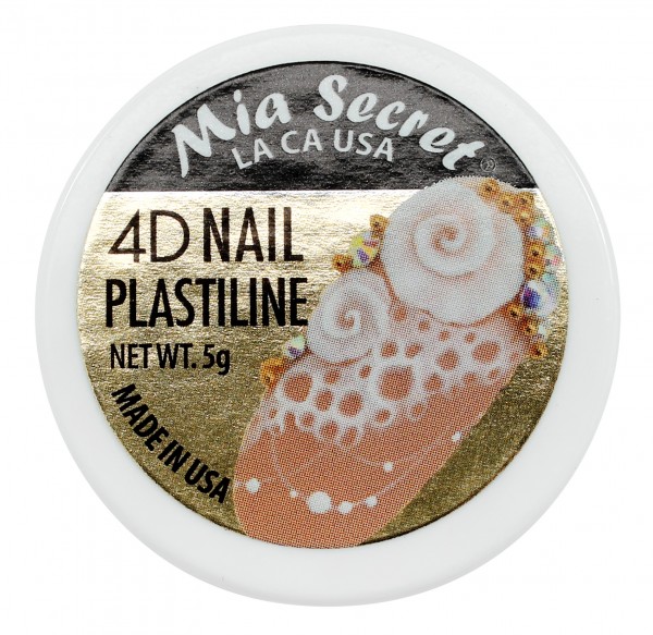 Gel 4D Plastiline Blanc - 5 g