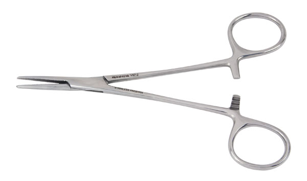 MILTEX® VANTAGE® Pince hémostatique Halsted - bouts droits - 5 pouces