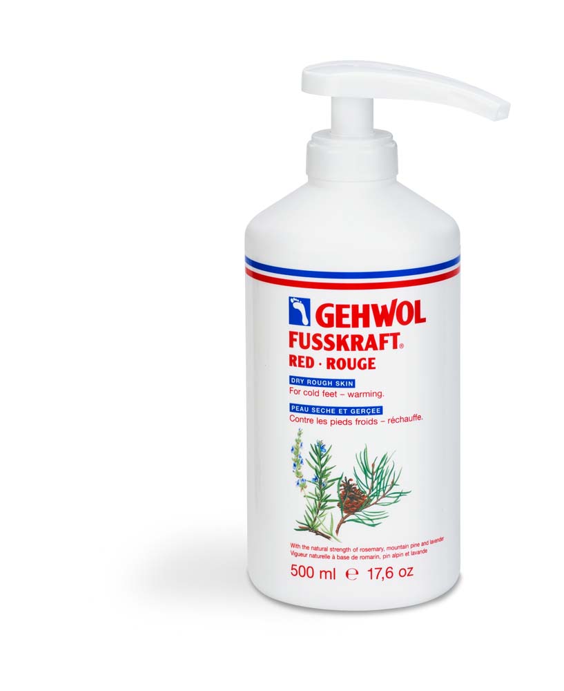 GEHWOL® FUSSKRAFT® Red - dry rough skin (with dispenser) 500 ml