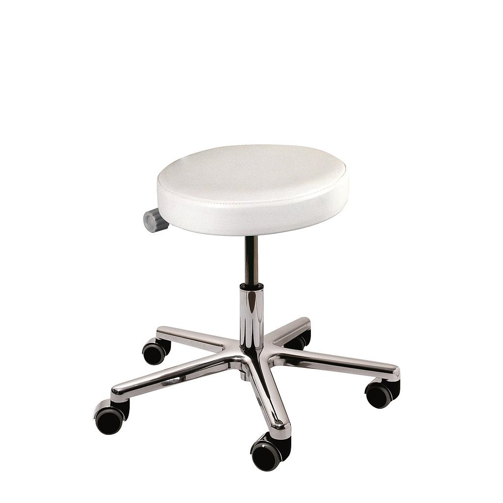 [250145.xxx] BENTLON® Round bronze stool without back support - Specify colour