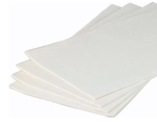 [3FEL132] HAPLA® Semi Compressed Density - Feutre de podologie semi-compressé adhésif en laine hypoallergénique (4 feuilles) 10 mm