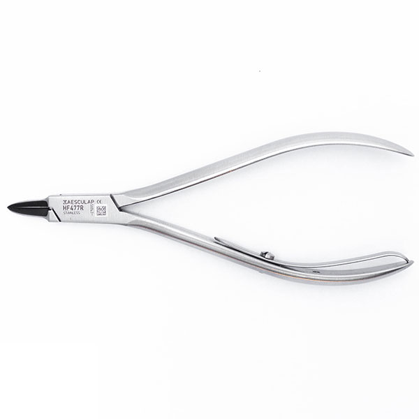 [1HF477R] AESCULAP®  Pince à ongles à simple ressort - mors droit effilé