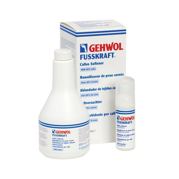 GEHWOL® FUSSKRAFT® Ramollisseur de peau cornée avec distributeur de mousse 500ml