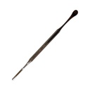 *MILTEX® Spatule et Packer (6 pouces) spatule ovale 7 mm de large, fouloir 2 x 25 mm
