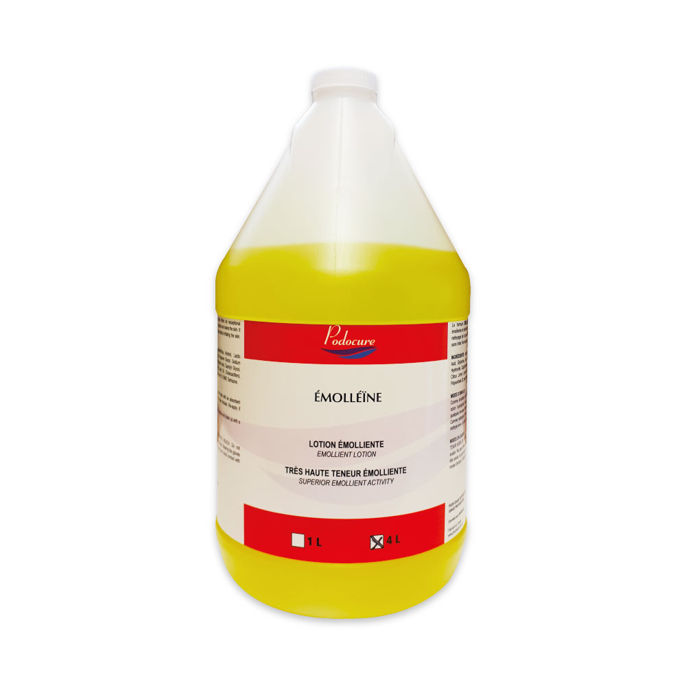 PODOCURE® Émolléïne - Très Haute Teneur Émolliente - 4 L