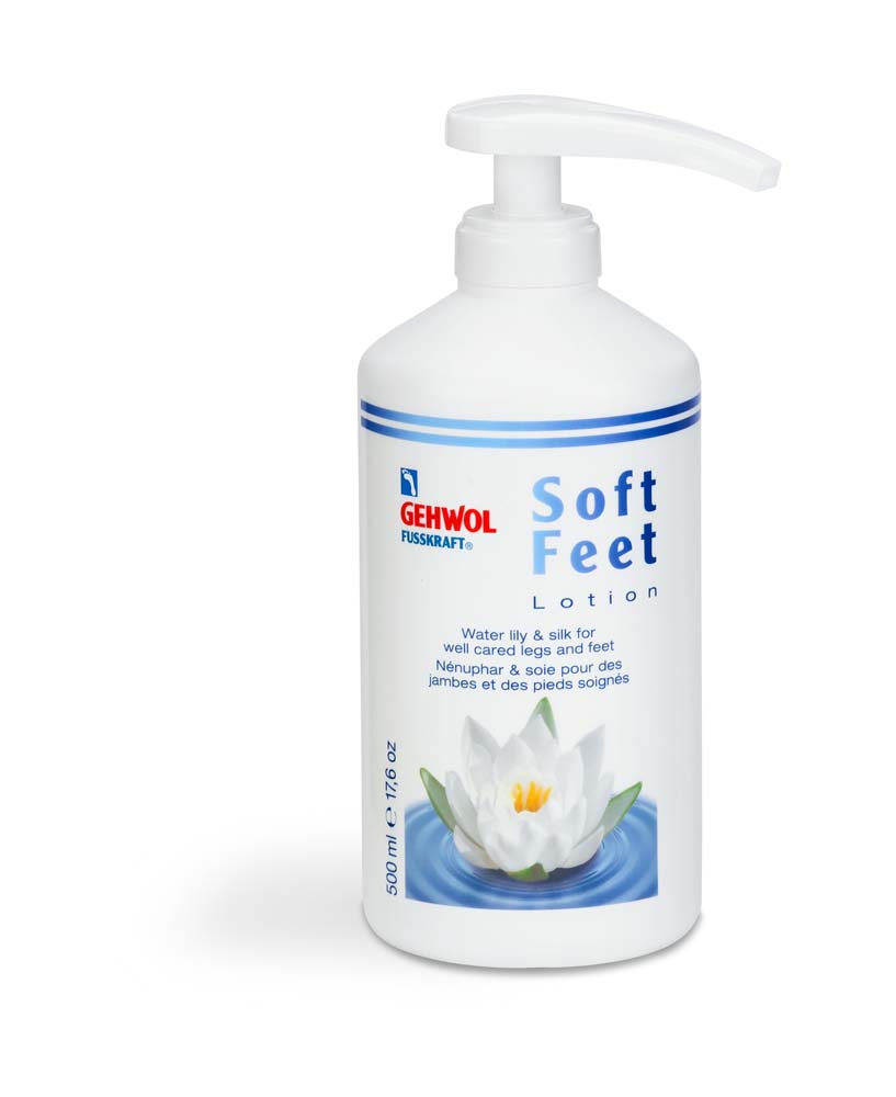 GEHWOL® FUSSKRAFT® Soft Feet Lotion (avec pompe) 500ml