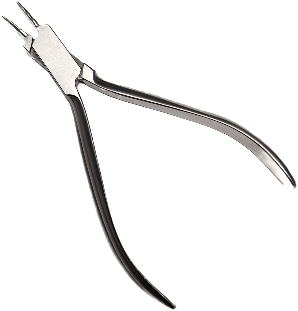 [1BA286] Pince à fil courbée en acier inoxydable 13cm