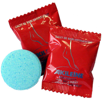 AKILEÏNE Revitalizing Foot Bath Tablets  5x20g